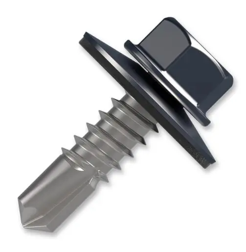 EVRO - šroub farmářský s podl. EPDM 4,8x19-20 antracit ral 7016