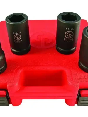 Souprava nástavců 1" 27-36mm prodloužené kované 4ks SS814D