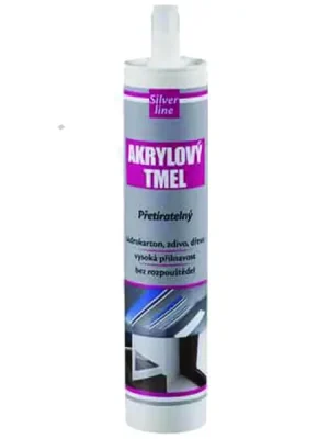 Akrylový tmel 310ml - bílá Silver Line