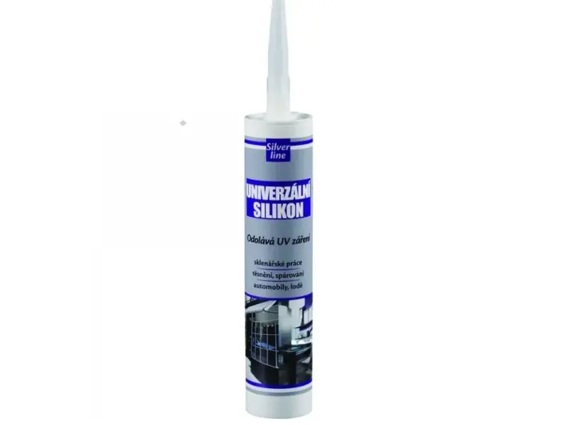 Univerzální silikon 280ml - transparent Silver Line