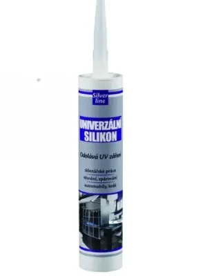 Univerzální silikon 280ml - bílá Silver Line