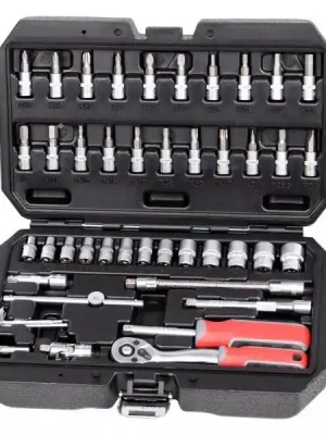 Sada gola 1/4" 4-14mm s příslušenstvím 45ks FESTA
