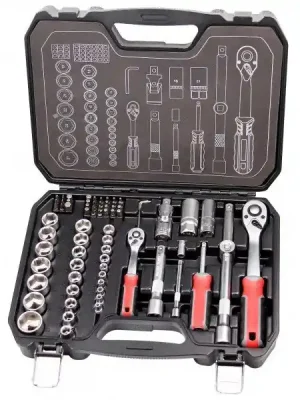 Sada gola 1/4"+1/2" 4-27mm s příslušenstvím 72ks FESTA