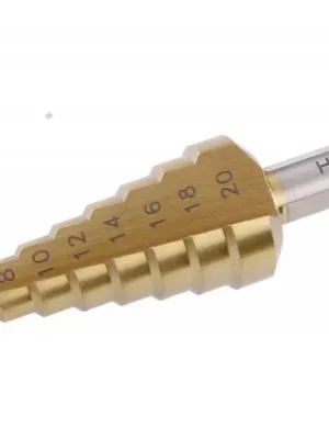 Vrták stupňovitý 4-20mm x 2mm HSS-TiN 9 stupňů FESTA