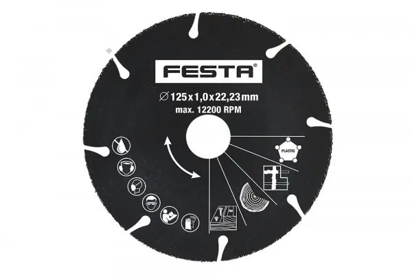 Řezný kotouč univerzální /22,2mm FESTA