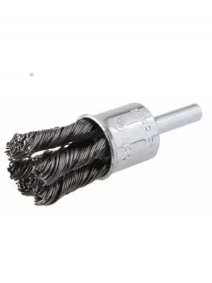Kartáč koncový copánkový / 0,5mm - stopka 6mm FESTA