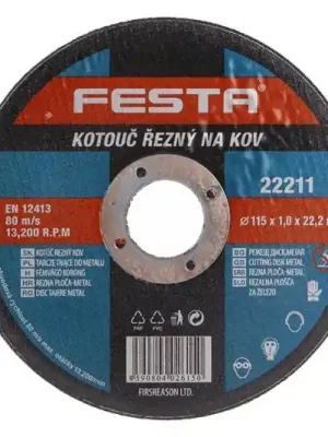 Řezný kotouč na nerez /22,2mm FESTA