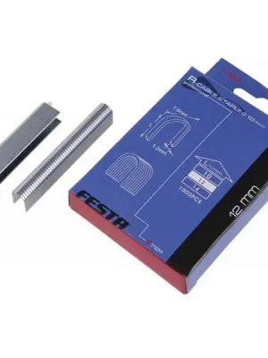 Spony oblé 7,5x12,0mm pro sponkovačku 1000ks FESTA