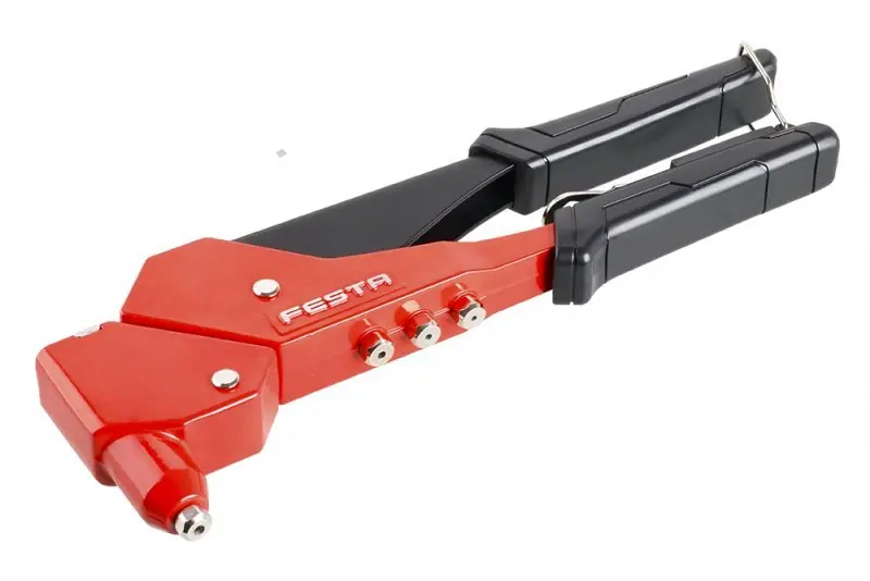 Kleště nýtovací s otočnou hlavou 290mm pro trhací nýty 2,4-4,8mm FESTA