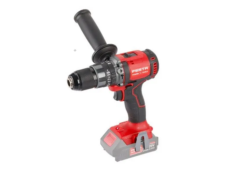 Aku šroubovák vrtací příklepový 13mm Li-Ion 20V "BRUSHLESS" SHARE (bez baterie) FESTA