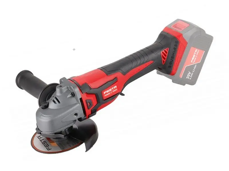Aku bruska úhlová 125mm Li-Ion 20V "BRUSHLESS" SHARE (bez baterie) FESTA