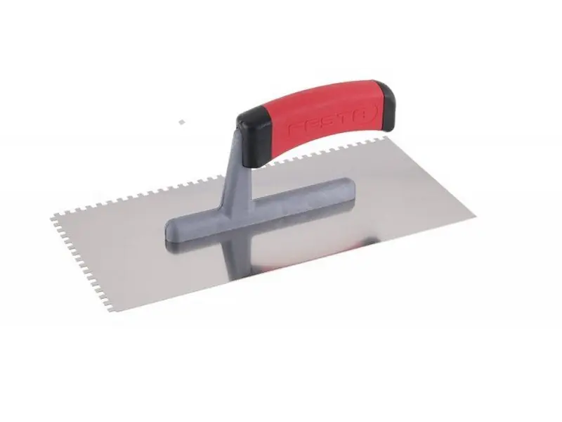 Hladítko zubové 280x130x1mm zub nerez/gumová ručka PROFI FESTA