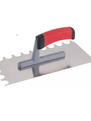 Hladítko zubové 280x130x1mm zub O16 nerez/gumová ručka PROFI FESTA
