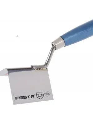 Lžíce vyhlazovací rohová 80x60x60mm nerez/dřevo FESTA