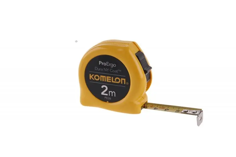 Metr svinovací x KOMELON žlutý