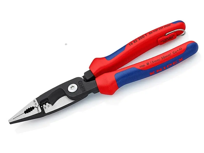 Kleště elektroinstalační 200mm s pojistným okem 1382200T
