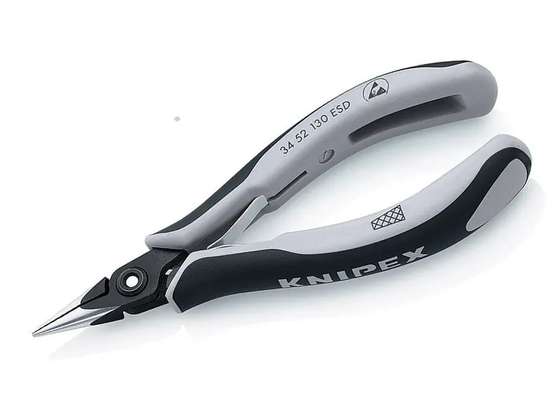Kleště přidržovací přesné 130mm ESD pro elektroniku