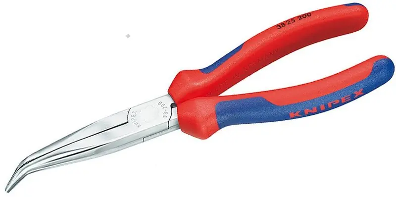Kleště půlkulaté vyhnuté 40° 200mm pro mechaniky