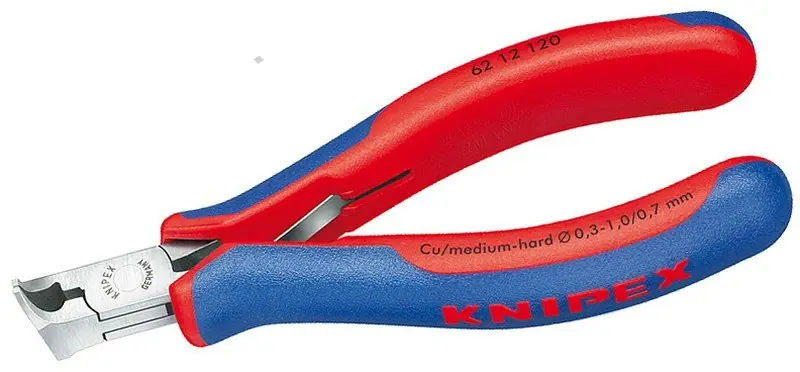 Kleště štípací s šikmými břity vyhnuté 15° 120mm pro elektroniku