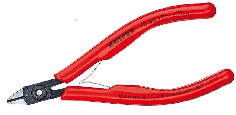 Kleště štípací boční 125mm pro elektroniku
