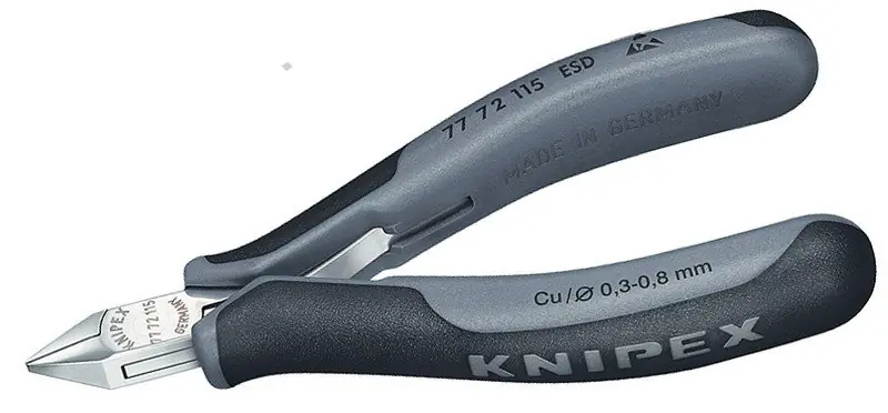 Kleště štípací boční 115mm ESD pro elektroniku