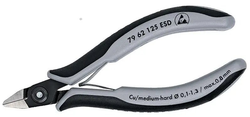 Kleště štípací boční přesné 125mm ESD pro elektroniku