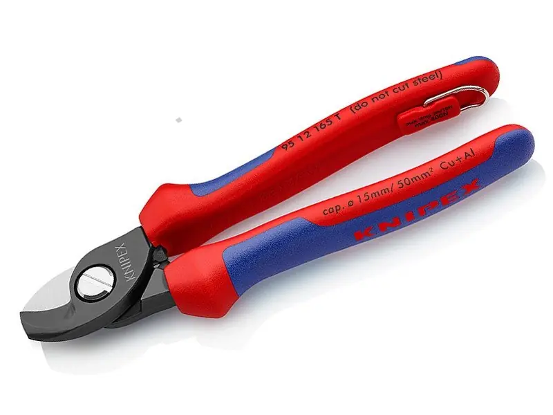 Nůžky na kabely 165mm s pojistným okem