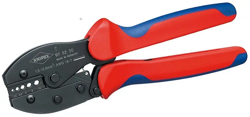 Kleště konektorovací 220mm "PreciForce" pro neizolované kabelové spojky 975230