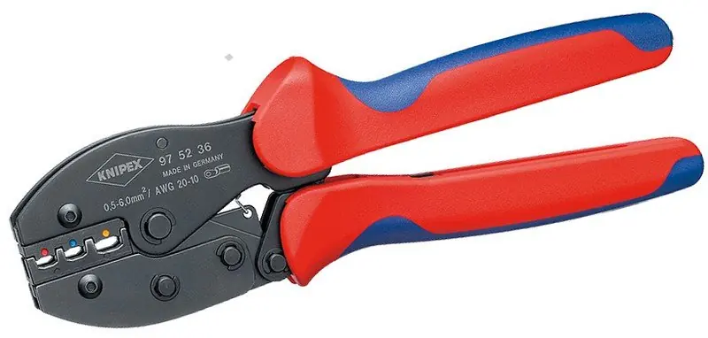 Kleště konektorovací 220mm "PreciForce" pro izolovaná kabelová oka a konektory 975236