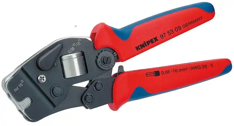 Kleště konektorovací čelní samonastavitelné 190mm pro dutinky 975309