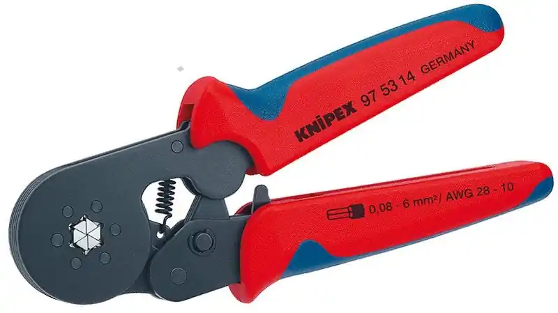 Kleště konektorovací boční samonastavitelné 180mm pro dutinky 975314