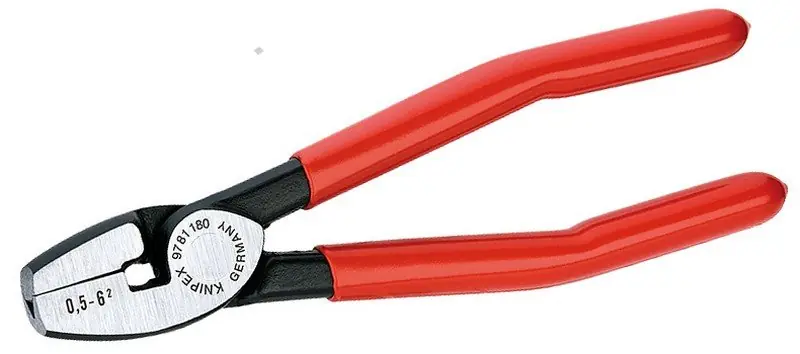 Kleště konektorovací čelní 180mm pro dutinky 9781180