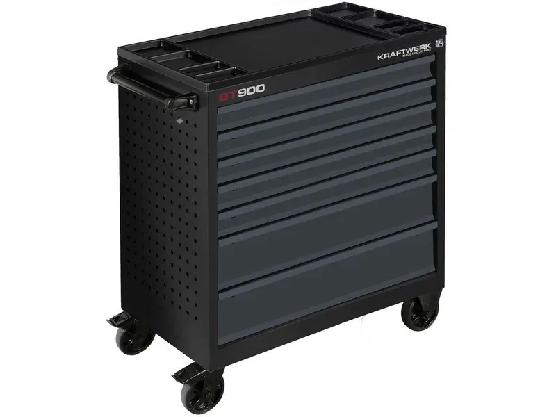 Dílenský vozík BT900 7 zásuvek Basic Line (antracit)