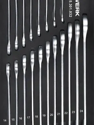 Sada klíčů očkoplochých 8-24mm 19ks "S" Basic Line