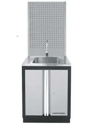 Skříňka s dřezem 680x488x2000mm + baterie + příslušenství Mobilio