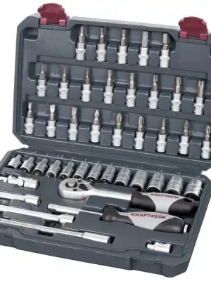 Sada gola 1/4" 4-14mm s příslušenstvím 42ks Basic Line