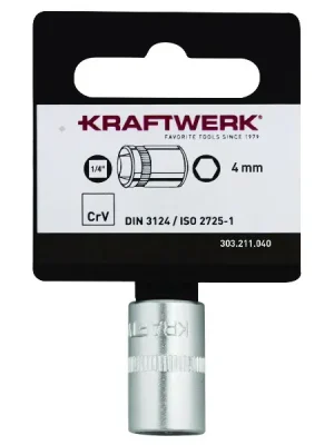 Nástavec 1/4" 5,0mm - klip Basic Line