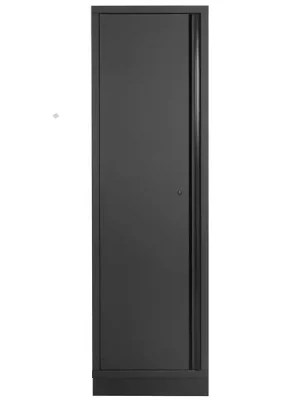 Dílenská skříň 1 dveře, 4 police, 600x458x2000mm MOBILIO BLACK dílenský nábytek