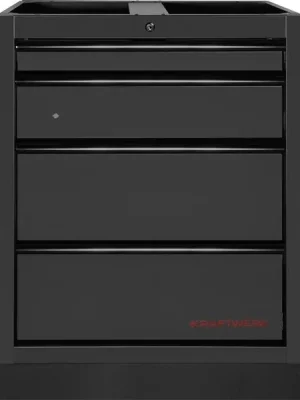 Dílenská skříň spodní 4 zásuvky 680x458x910mm MOBILIO BLACK dílenský nábytek