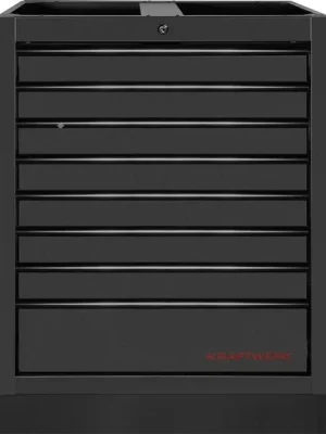 Dílenská skříň spodní 8 zásuvek 680x458x910mm MOBILIO BLACK dílenský nábytek