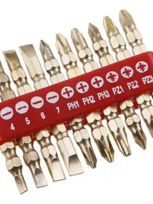Sada bitů 1/4" 10ks