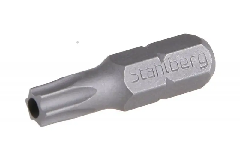 Bit 1/4" Torx /25mm s otvorem S2 STAHLBERG