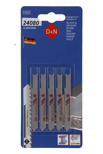 Pilový plátek HSS B/D 5ks