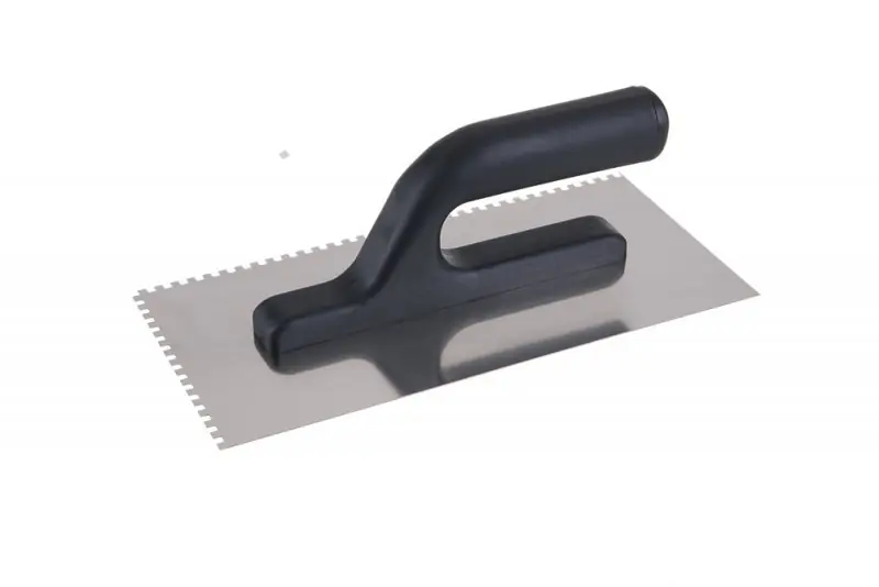 Hladítko zubové 270x125mm zub nerez/plast