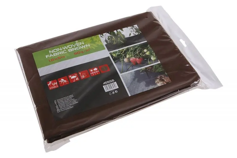 Textílie netkaná x hnědá 50g/m2