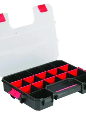 Organizér na nářadí, 17 oddílů, 37.5 x 29 x 6.7 cm