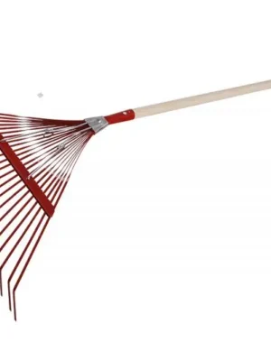 Hrábě kovové lamelové 560mm 22z dřevěná násada 1600mm