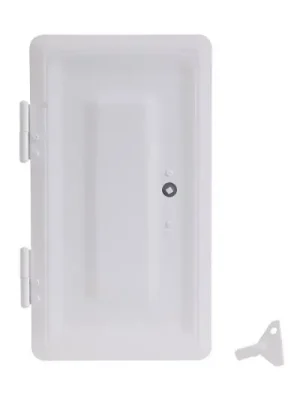 Dvířka komínová 200x355mm - KOMAX bílý