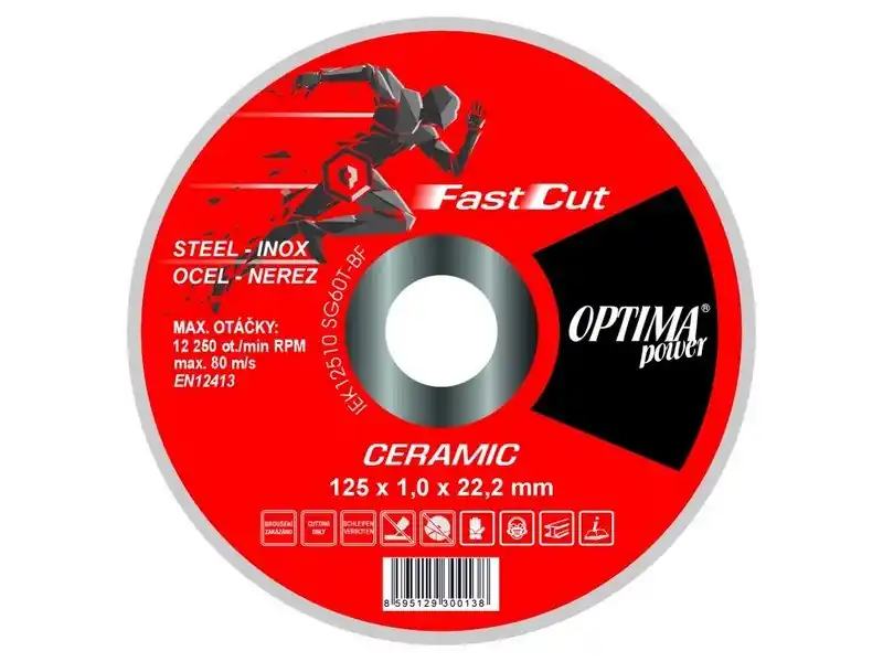 Řezný kotouč na ocel a nerez PF - Fast Cut KERAMIKA