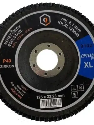 Lamelový kotouč na ocel a nerez / zrno XL FX - ZIRKON